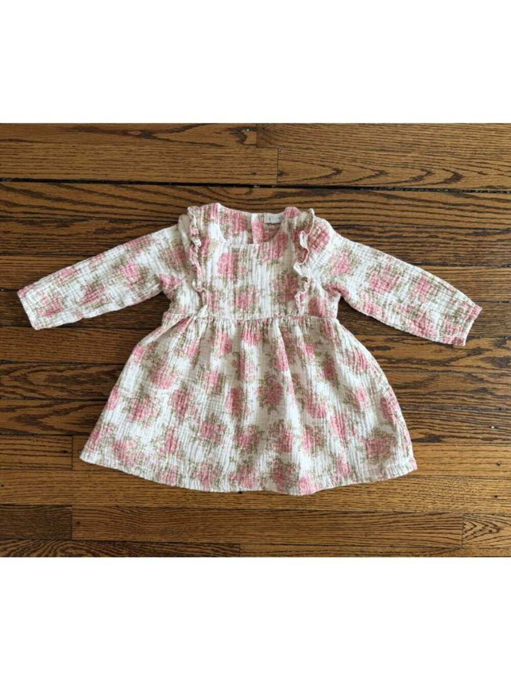 Angel Dear Floral Muslin Dress